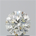 Diamante Natural 1.01 quilates, Redondo , Color K, claridad SI2 y certificado GIA