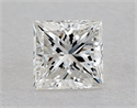 Natural Diamond 0.80 Carats, Princess with  Cut, G Color, VS1 Clarity and Certified by GIA
