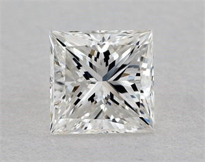 Picture of Natural Diamond 0.80 Carats, Princess with  Cut, G Color, VS1 Clarity and Certified by GIA