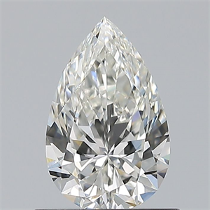 Picture of Natural Diamond 0.70 Carats, Pear with  Cut, H Color, VS1 Clarity and Certified by GIA