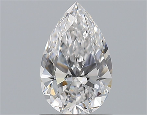 Picture of Natural Diamond 1.01 Carats, Pear with  Cut, D Color, VVS1 Clarity and Certified by GIA