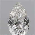 Natural Diamond 0.23 Carats, Pear with  Cut, G Color, SI1 Clarity and Certified by GIA