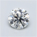Diamante Natural 1.01 quilates, Redondo , Color E, claridad SI2 y certificado IGI