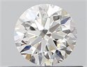 Diamante Natural 0.50 quilates, Redondo , Color H, claridad VVS1 y certificado GIA