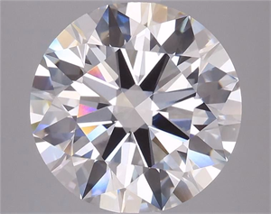 Picture of Lab Grown Diamond 6.00 Carats, Round with Excellent Cut, F Color, VS2 Clarity and Certified by IGI