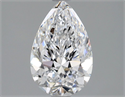 Natural Diamond 1.51 Carats, Pear with  Cut, D Color, IF Clarity and Certified by GIA