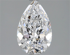 Picture of Natural Diamond 1.51 Carats, Pear with  Cut, D Color, IF Clarity and Certified by GIA