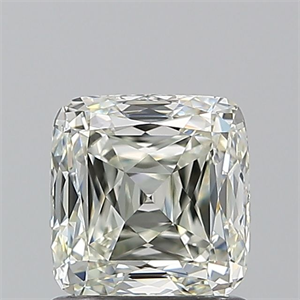 Foto Diamante Natural 1.09 quilates, Del cojín , Color K, claridad VVS1 y certificado GIA de