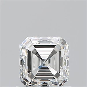 Picture of Natural Diamond 0.91 Carats, Asscher with  Cut, I Color, VS1 Clarity and Certified by GIA