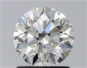 Diamante Natural 1.20 quilates, Redondo , Color H, claridad SI1 y certificado GIA