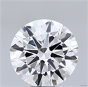 Del inventario de diamantes de laboratorio, 8.01 quilates, Redondo , Color E, claridad VVS2 y certificado IGI