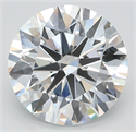 Lab Grown Diamond 5.02 Carats, Round with Ideal Cut, G Color, VVS1 Clarity and Certified by IGI