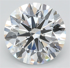 Picture of Lab Grown Diamond 5.02 Carats, Round with Ideal Cut, G Color, VVS1 Clarity and Certified by IGI