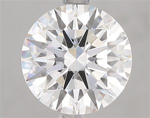 Picture of Lab Grown Diamond 3.09 Carats, Round with Ideal Cut, E Color, VVS2 Clarity and Certified by IGI