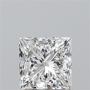 Picture of Natural Diamond 1.01 Carats, Princess with  Cut, F Color, VS2 Clarity and Certified by GIA