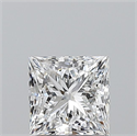Natural Diamond 1.01 Carats, Princess with  Cut, F Color, VS2 Clarity and Certified by GIA
