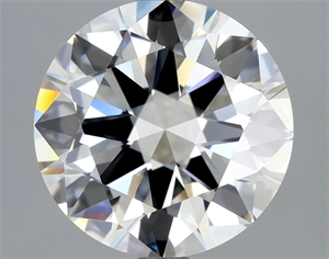Picture of Natural Diamond 2.50 Carats, Round with Excellent Cut, G Color, VVS1 Clarity and Certified by GIA