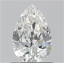 Natural Diamond 0.90 Carats, Pear with  Cut, F Color, VVS2 Clarity and Certified by GIA