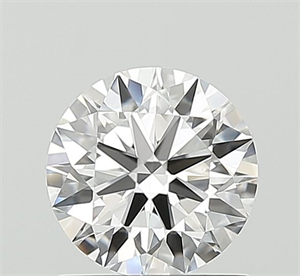 Picture of Lab Grown Diamond 1.02 Carats, Round with Ideal Cut, D Color, VVS2 Clarity and Certified by IGI