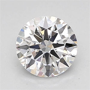 Picture of Lab Grown Diamond 1.04 Carats, Round with Ideal Cut, D Color, VVS2 Clarity and Certified by IGI