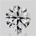 Natural Diamond 0.90 Carats, Round with Very Good Cut, J Color, VVS1 Clarity and Certified by GIA