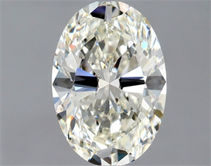 Picture of Natural Diamond 1.01 Carats, Oval with  Cut, J Color, VS1 Clarity and Certified by GIA