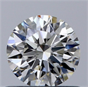 Diamante Natural 0.55 quilates, Redondo , Color G, claridad VS2 y certificado GIA