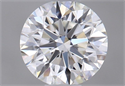 Diamante Natural 0.45 quilates, Redondo , Color G, claridad IF y certificado GIA