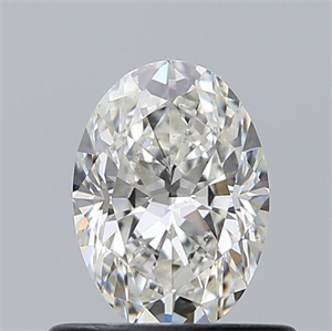 Picture of Natural Diamond 0.62 Carats, Oval with  Cut, G Color, VS2 Clarity and Certified by GIA