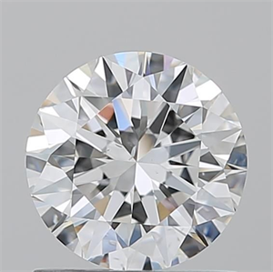 Picture of Natural Diamond 1.01 Carats, Round with Excellent Cut, F Color, SI2 Clarity and Certified by GIA