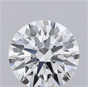 Del inventario de diamantes de laboratorio, 1.01 quilates, Redondo , Color D, claridad VVS2 y certificado IGI