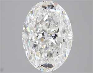 Picture of Natural Diamond 4.01 Carats, Oval with  Cut, E Color, SI1 Clarity and Certified by GIA