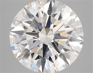 Picture of Lab Grown Diamond 3.57 Carats, Round with Ideal Cut, D Color, VS1 Clarity and Certified by IGI