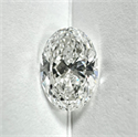 Diamante Natural 1.30 quilates, Ovalado , Color F, claridad SI2 y certificado GIA