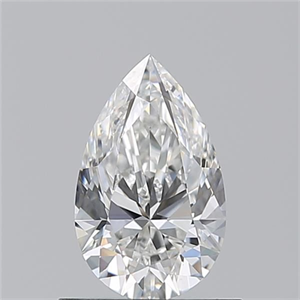 Picture of Natural Diamond 0.70 Carats, Pear with  Cut, F Color, VS2 Clarity and Certified by GIA