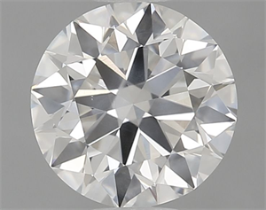 Picture of Natural Diamond 0.76 Carats, Round with Excellent Cut, F Color, SI2 Clarity and Certified by GIA