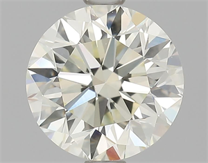 Picture of Natural Diamond 1.71 Carats, Round with Very Good Cut, L Color, VVS2 Clarity and Certified by HRD