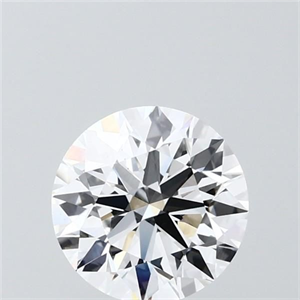 Picture of Lab Grown Diamond 1.54 Carats, Round with Ideal Cut, D Color, VS1 Clarity and Certified by IGI