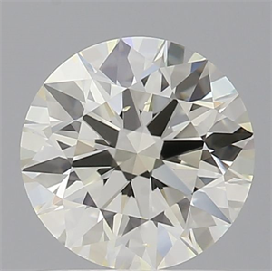 Picture of Natural Diamond 0.76 Carats, Round with Excellent Cut, L Color, SI1 Clarity and Certified by GIA