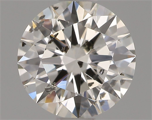 Picture of Natural Diamond 0.70 Carats, Round with Excellent Cut, H Color, I1 Clarity and Certified by GIA