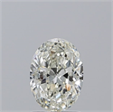 Natural Diamond 1.01 Carats, Oval with  Cut, J Color, VVS1 Clarity and Certified by GIA