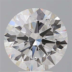 Picture of Lab Grown Diamond 5.03 Carats, Round with Excellent Cut, E Color, VVS2 Clarity and Certified by IGI