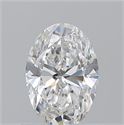 Diamante Natural 0.80 quilates, Ovalado , Color E, claridad VS2 y certificado GIA
