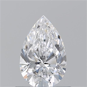 Picture of Natural Diamond 0.70 Carats, Pear with  Cut, D Color, VS2 Clarity and Certified by GIA
