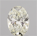 Diamante Natural 1.03 quilates, Ovalado , Color K, claridad VS2 y certificado GIA
