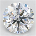 Del inventario de diamantes de laboratorio, 3.02 quilates, Redondo , Color D, claridad VVS1 y certificado GIA