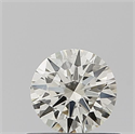 Diamante Natural 0.42 quilates, Redondo , Color K, claridad VS2 y certificado IGI