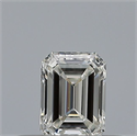Natural Diamond 0.23 Carats, Emerald with  Cut, G Color, VVS1 Clarity and Certified by GIA