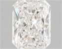 Natural Diamond 1.00 Carats, Radiant with  Cut, E Color, VS1 Clarity and Certified by GIA