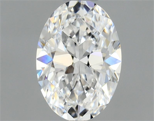 Picture of Natural Diamond 0.58 Carats, Oval with  Cut, D Color, VVS1 Clarity and Certified by GIA